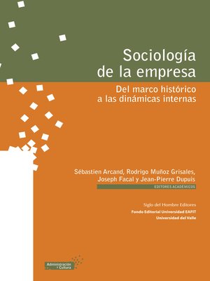 cover image of Sociología de la empresa
